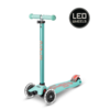Micro Maxi Micro scooter Deluxe LED - 3-wheel children's scooter - Mint