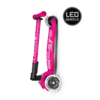 Micro Maxi Micro scooter Deluxe foldable LED - 3-wheel children's scooter - Neon Pink