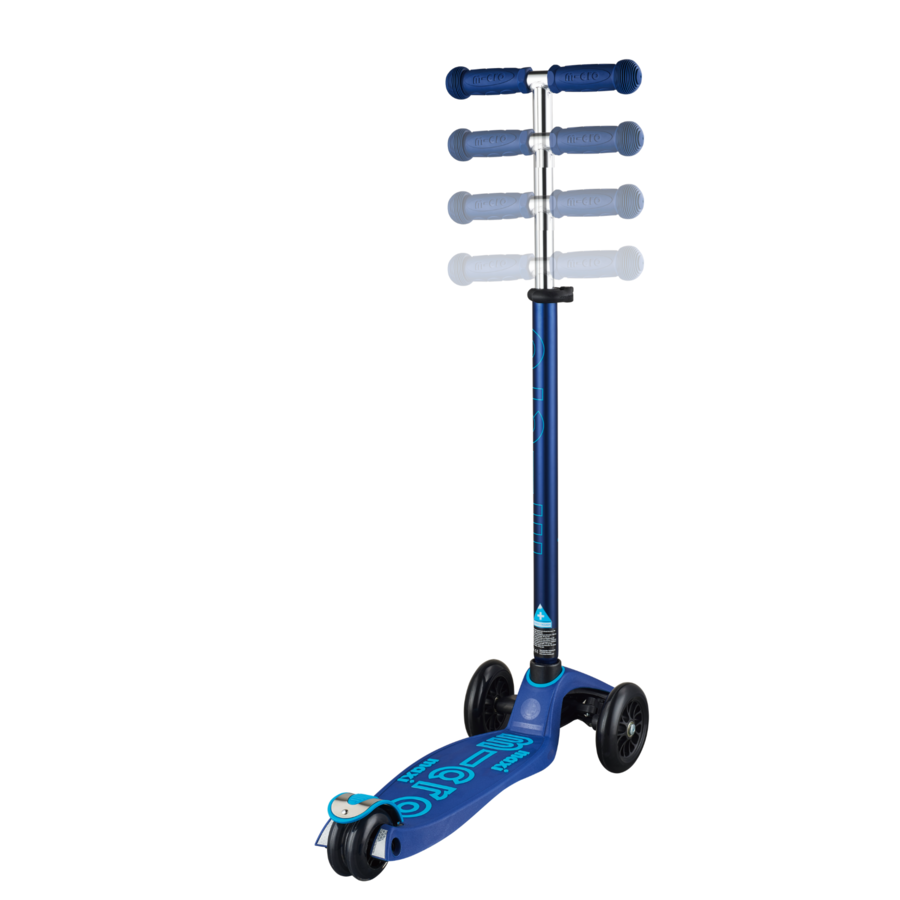 Maxi Micro scooter Deluxe - 3-wheel children's scooter - Navy Blue