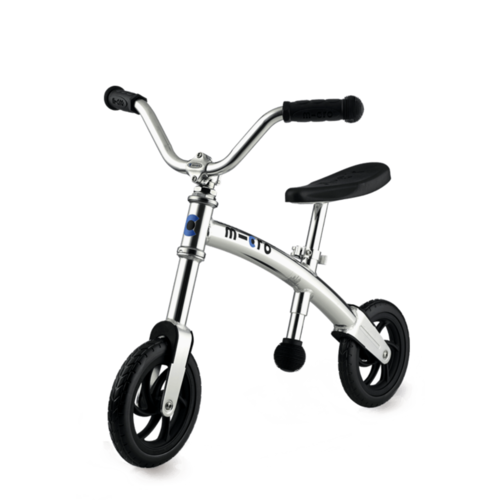 Micro Micro draisienne Chopper Argent