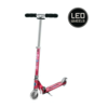 Micro Micro Sprite LED - 2-wheel foldable scooter - Pink stripes