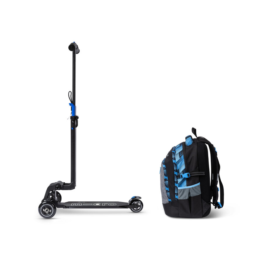 Micro Scooter Luggage Kick Pack Light Blue