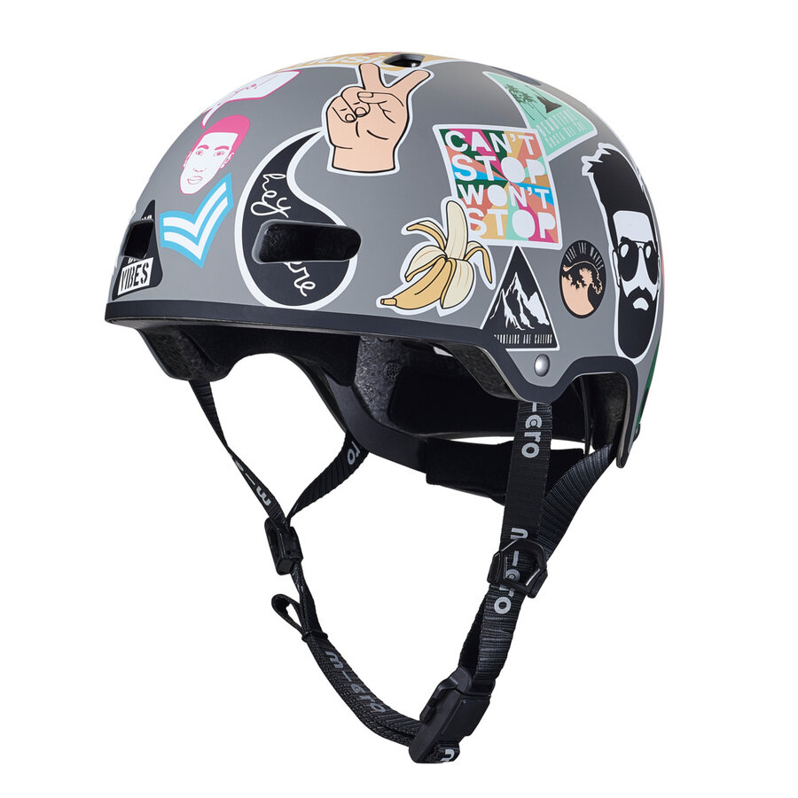 Micro ABS helmet Deluxe Sticker design