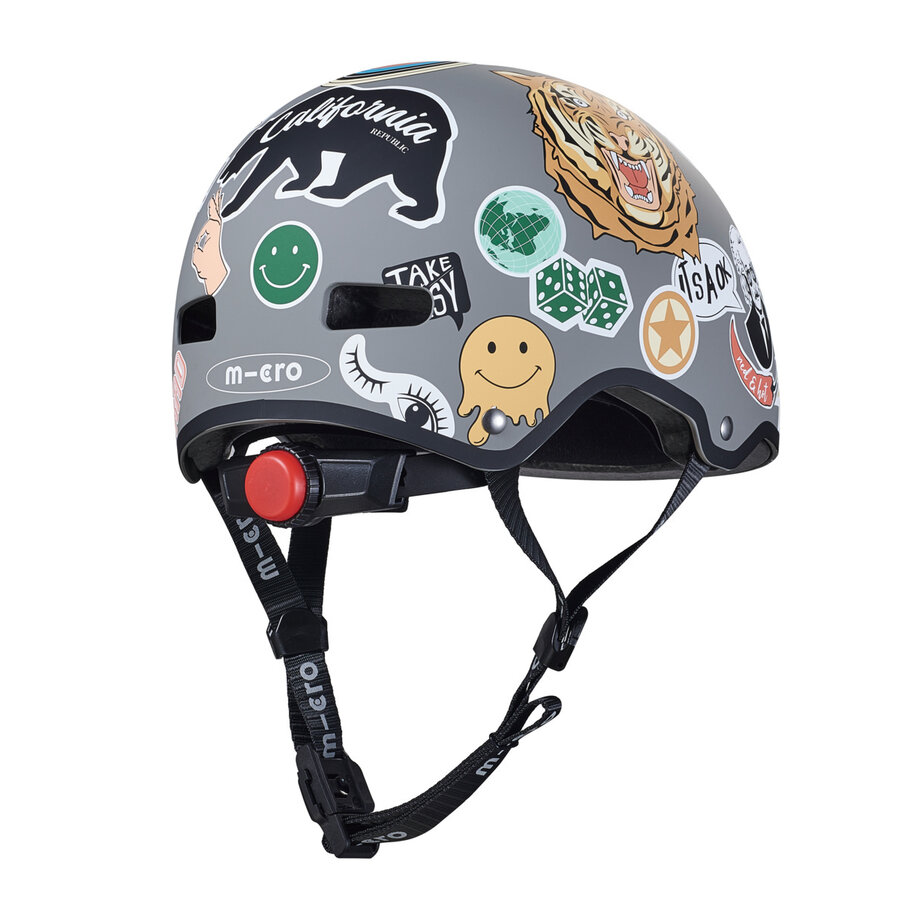 Micro ABS helmet Deluxe Sticker design