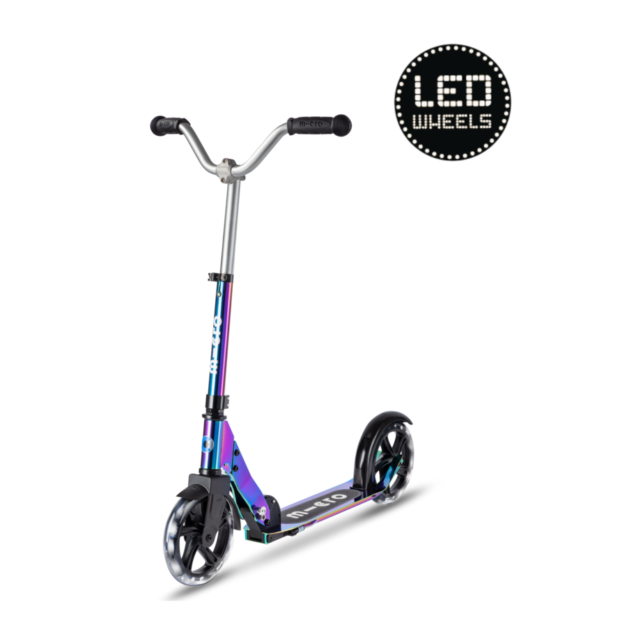 Micro Flex scooter 200mm - Blue  Free Shipping - Micro Mobility BE