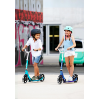 Micro Cruiser LED - trottinette pliable 2 roues enfants - 200mm roues - Aqua