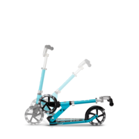 Micro Cruiser LED - 2-wheel foldable scooter kids - 200mm wheels - Aqua