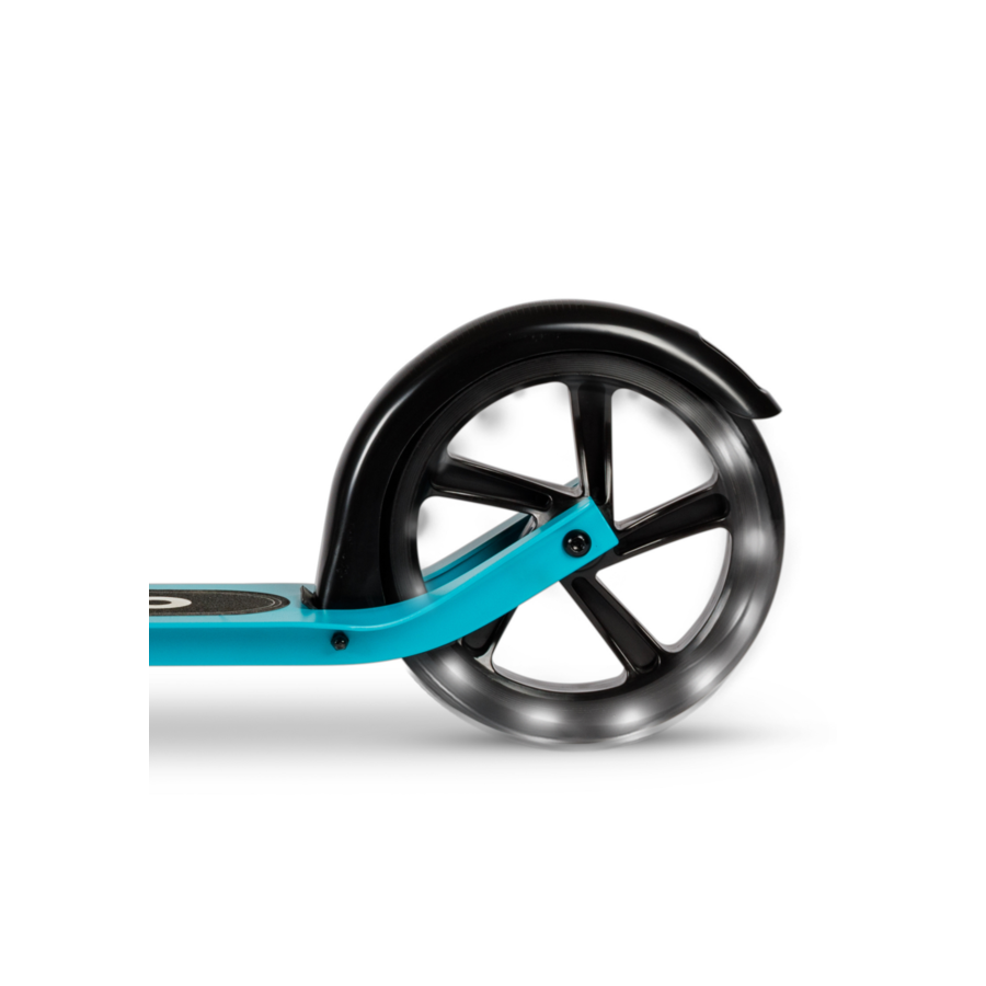 Micro Cruiser LED - trottinette pliable 2 roues enfants - 200mm roues - Aqua