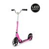 Micro Micro Cruiser LED - 2-wheel foldable scooter kids - 200mm wheels - Pink