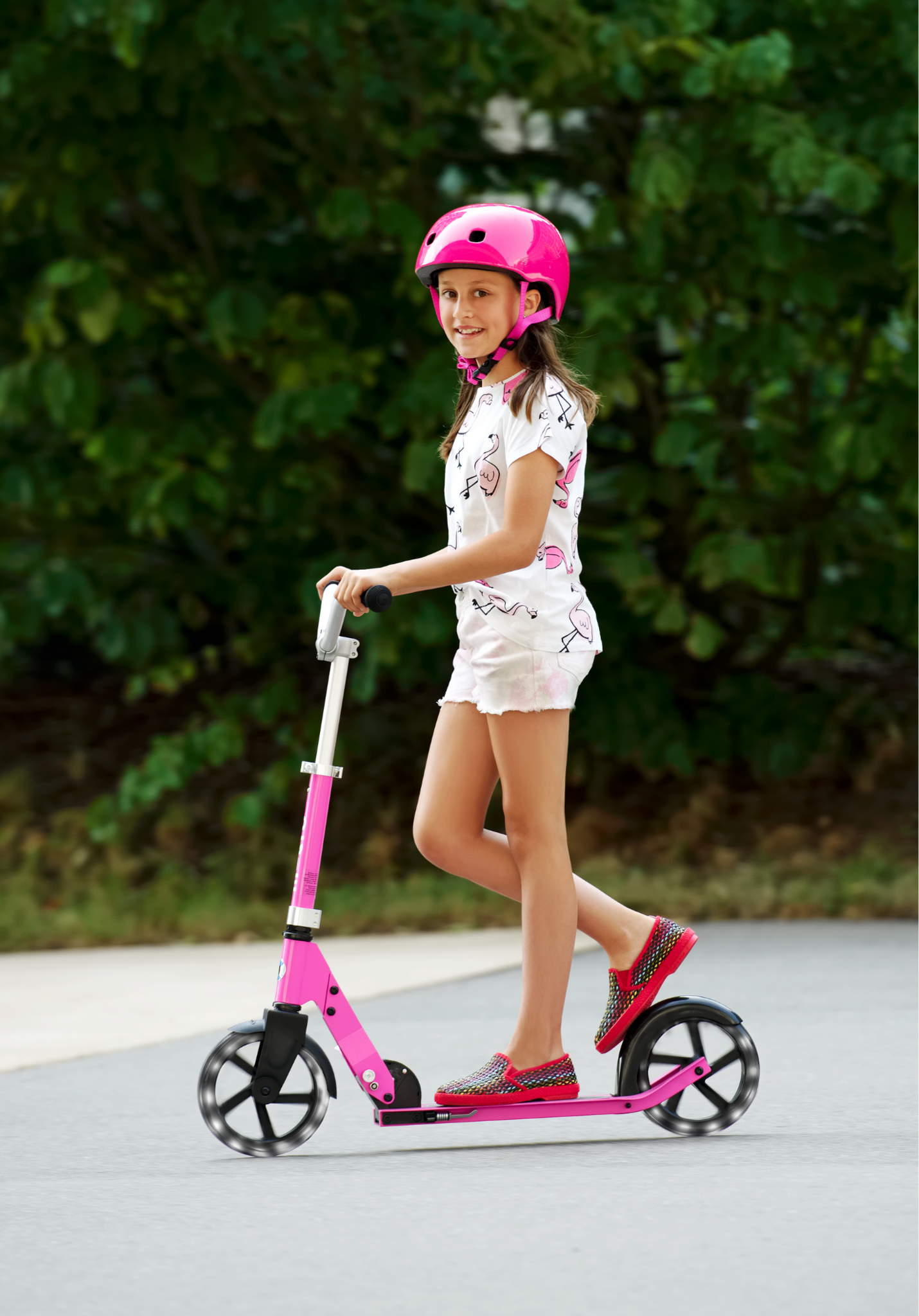 Trottinette pliable Micro Cruiser LED Aqua