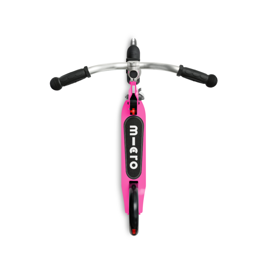 Micro Cruiser LED - 2-wheel foldable scooter kids - 200mm wheels - Pink