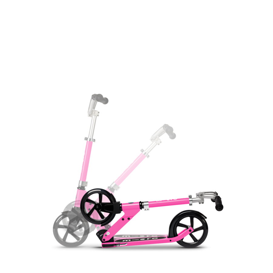 Micro Cruiser - 2-wheel foldable scooter kids - 200mm wheels - Pink