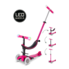 Micro Mini2Grow scooter Deluxe Magic LED Pink