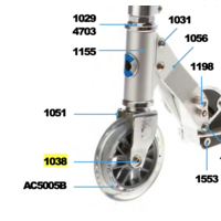 Axe de roue pour Sprite et Light (1038)