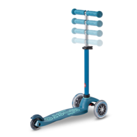 Mini Micro scooter Deluxe Push - 3-wheel children's scooter - 3in1 - Ice Blue