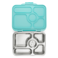 Yumbox Presto - Boîte à déjeuner étanche - 5 compartiments - acier inoxydable