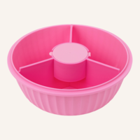 Yumbox Poke Love Bowl - 3 sections - removable divider