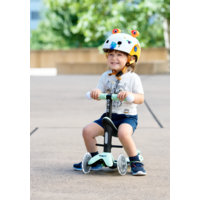 Micro Mini2Grow scooter Deluxe Magic LED - 3-wheel children's scooter - 4in1 - Mint