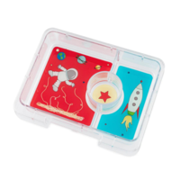 Yumbox Snack - Boîte à déjeuner étanche - Plateau individuel avec 3 compartiments (sans boîte extérieure)