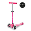 Micro Mini Micro scooter Deluxe LED - 3-wheel children's scooter - Pink