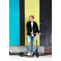 Micro Downtown - 2-wheel foldable scooter - with hand and foot brake - Black