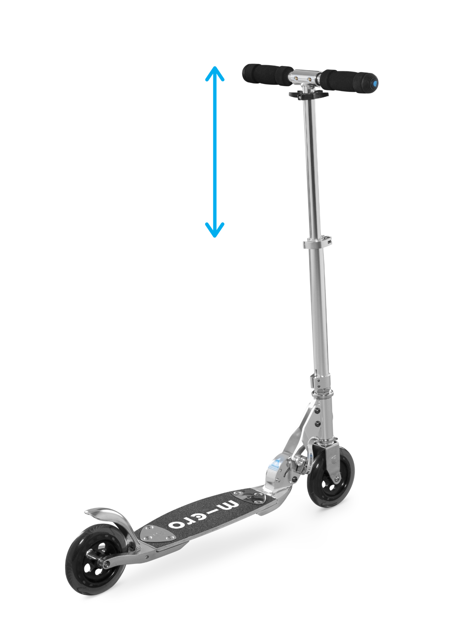Micro Flex scooter 145mm Silver Free Shipping Micro Mobility BE