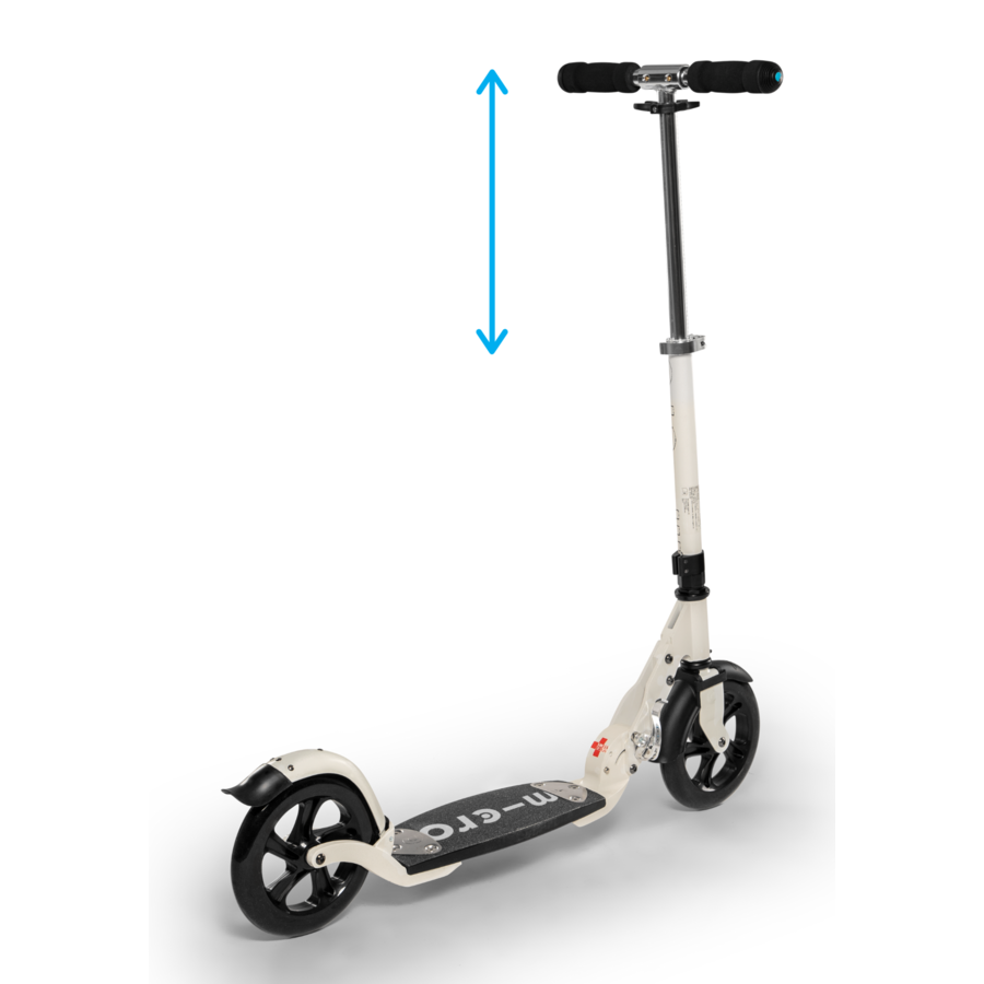 Micro Flex 200 - trottinette pliable à deux roues - roues de 200mm - Crème