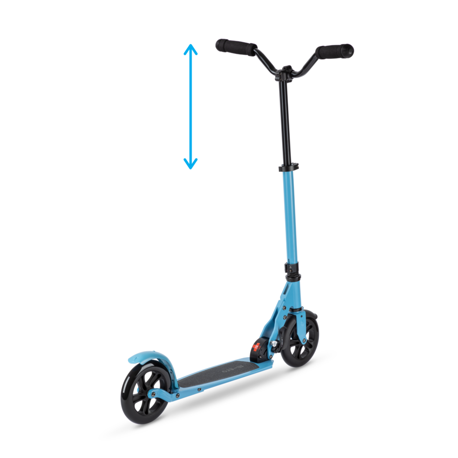 Micro Speed Deluxe - 2-wheel folding scooter - 180mm wheels - Alaskan Blue