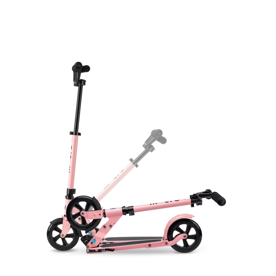 Micro Speed Deluxe - 2-wheel folding scooter - 180mm wheels - Rose Pink