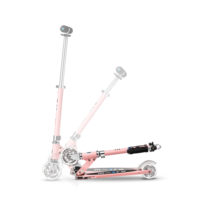 Micro Sprite LED - trottinette pliable 2 roues - Rose doux