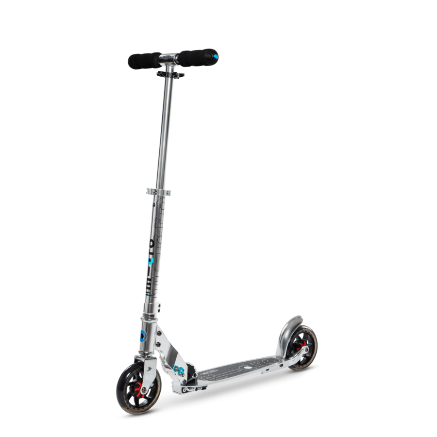 Micro Speed - 2-wheel folding scooter - 145mm wheels - Silver