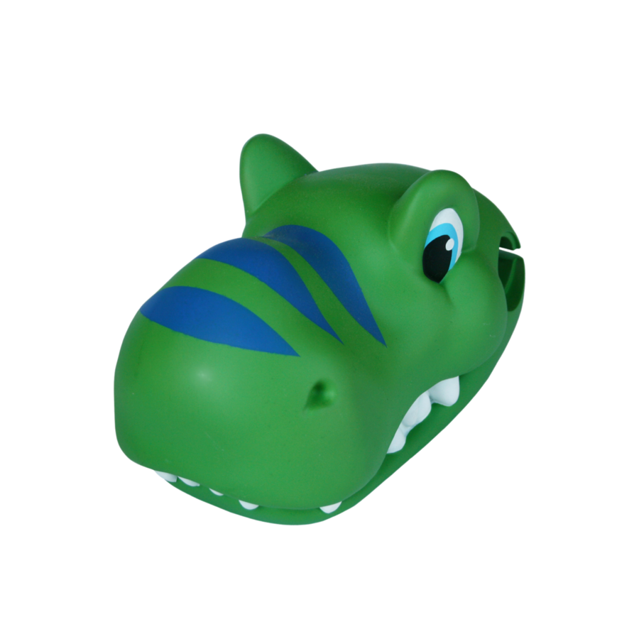 Scootaheadz - accessoires de trottinette - stimule l'imagination - Dinosaure Vert