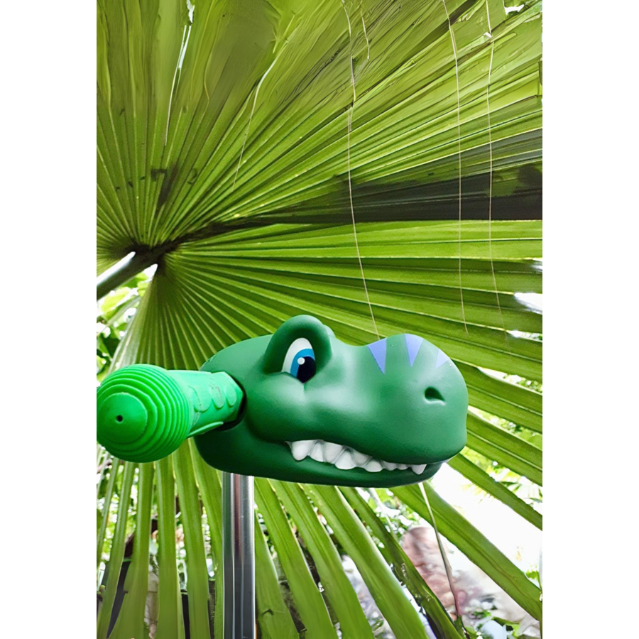 Scootaheadz - accessoires de trottinette - stimule l'imagination - Dinosaure Vert