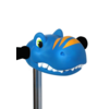 Scootaheadz Scootaheadz - accessoires de trottinette - stimule l'imagination - Dinosaure Bleu