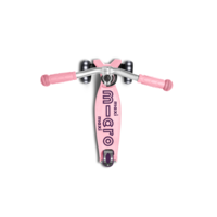 Trottinette Maxi Micro Deluxe Pro LED - trottinette enfant 3 roues - Rose