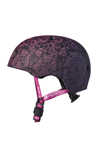 Micro Micro Casque Deluxe Mandala Rose/Violet