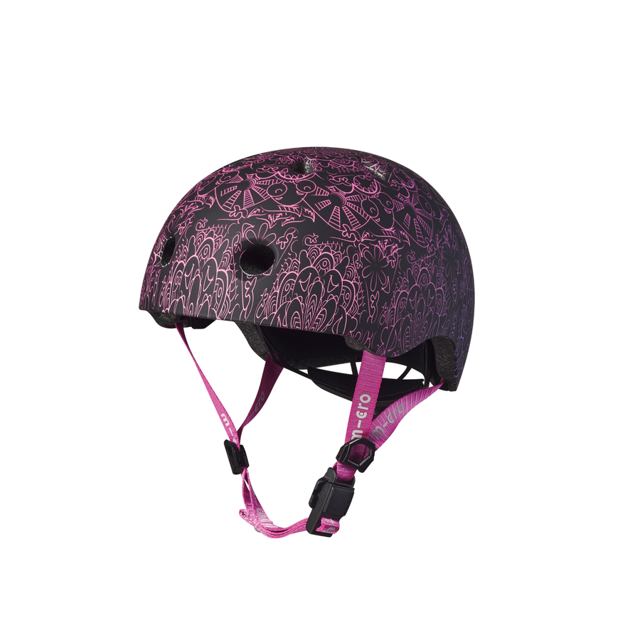 Micro helmet Deluxe Mandala Pink/Purple