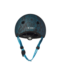 Micro helmet Deluxe Mandala Green/Blue