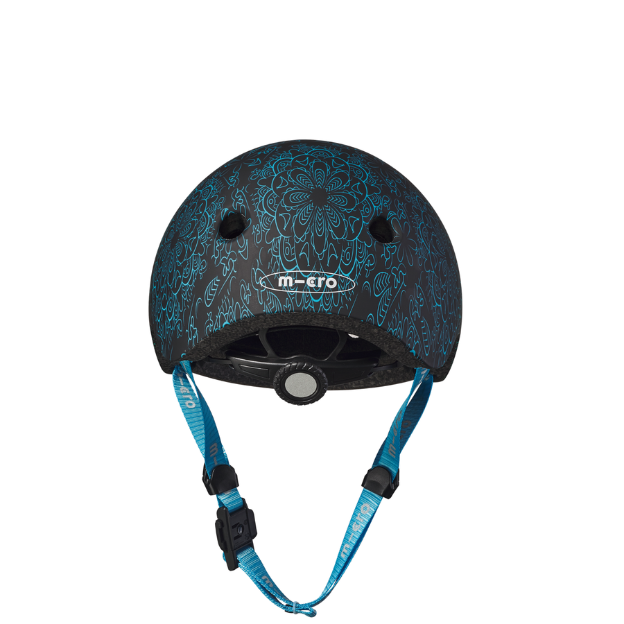 Micro helm Deluxe Mandala groen/blauw