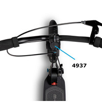 Capuchon Noir pour guidon 20/21 mm  - Trottinette Micro  (4937 / 4939)