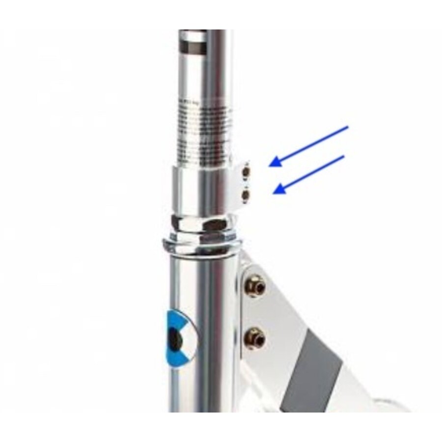 Set of 2 screws for handlebar clamp 2-wheel scooter