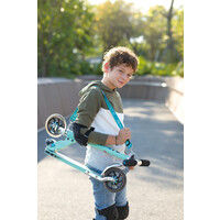 Micro reflecterende step draagriem - aqua