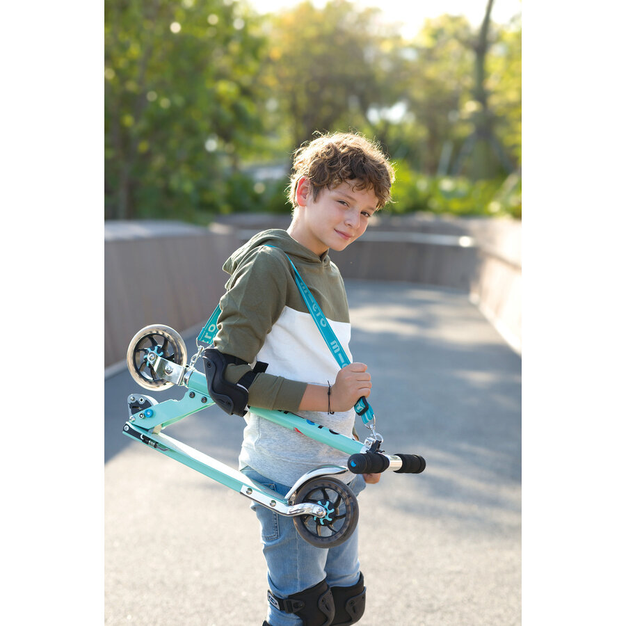 Sangle de transport pour trottinette micro réfléchissante - Aqua