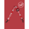 Micro Micro reflective scooter carry Strap - Red