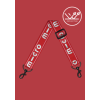 Micro reflective scooter carry Strap - Red