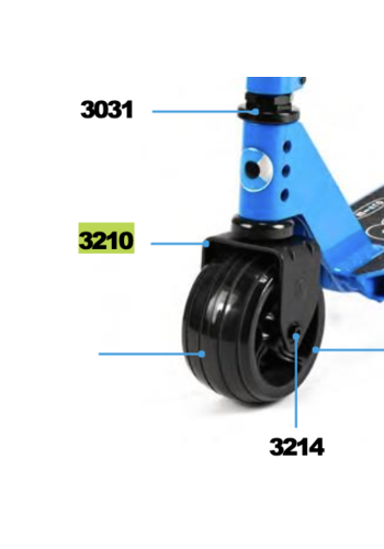 Micro Fork Freeride (3210)