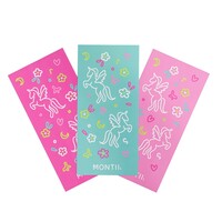 MontiiCo waterproof sticker set - waterproof - 3 sheets