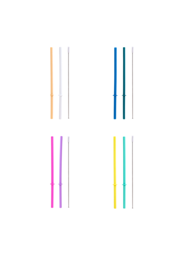 MontiiCo Montii Flexi Stopper Straw set for Fusion Smoothie cup