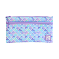 MontiiCo Pencil Case XL - 2 handy compartments - Machine washable