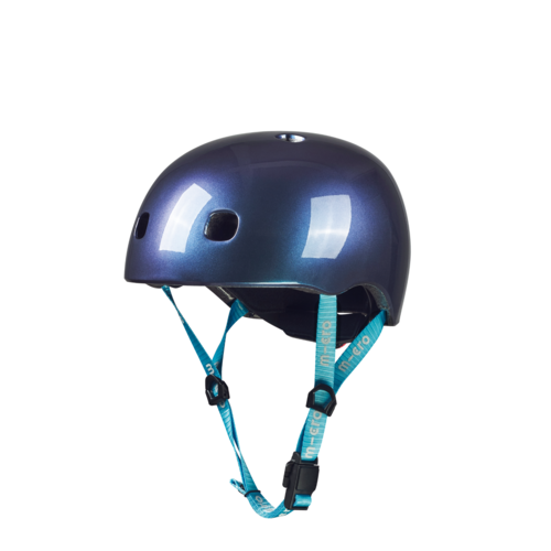 Micro Micro helmet Deluxe Neochrome Blue